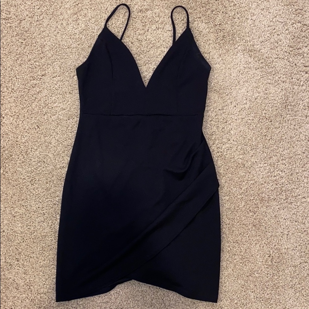 Black Formal Mini Dress